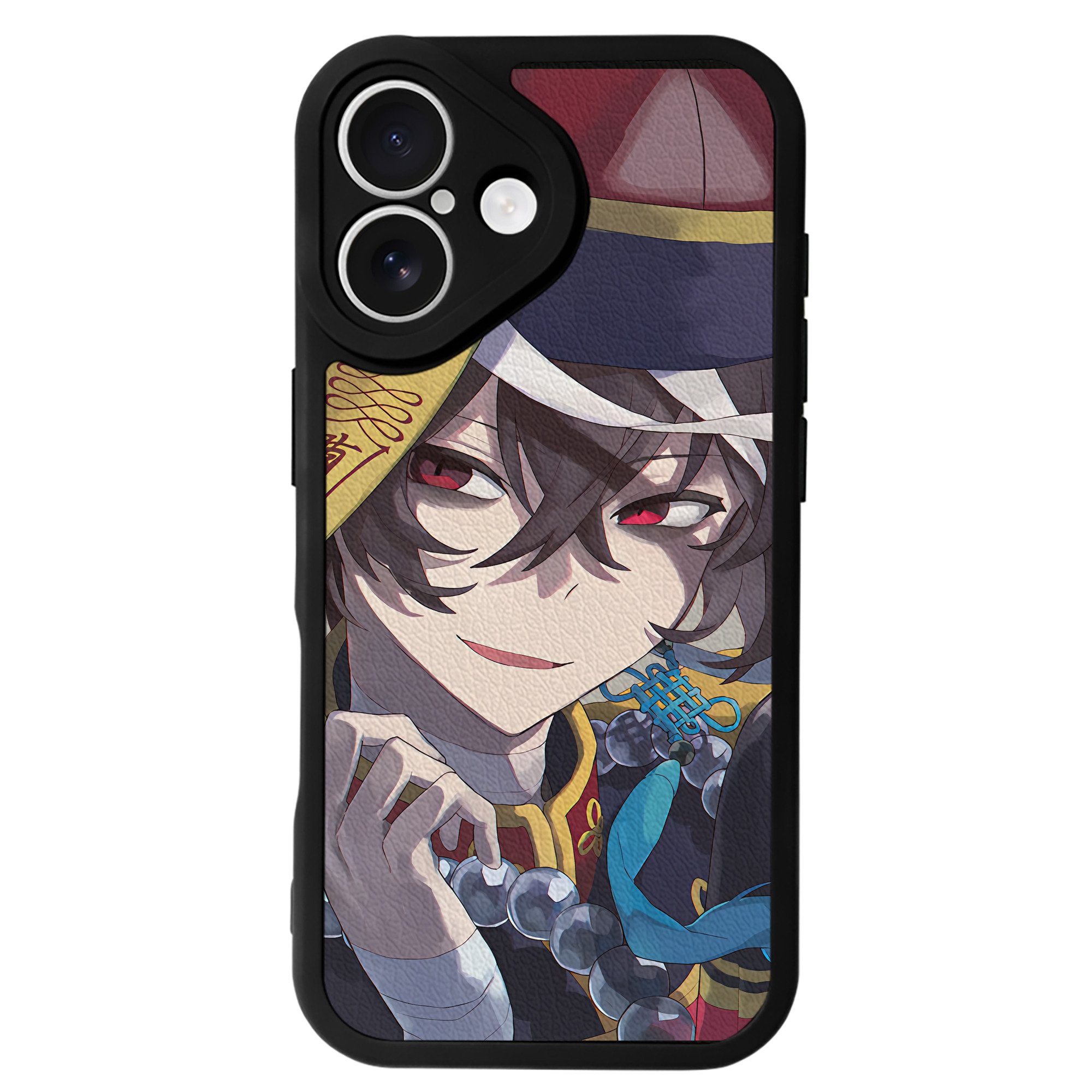（画像用） 文豪ストレイドッグス Bungo Stray Dogs 【iPhone 16シリーズ対応】シリコンスマホケース（レザー調） 材質：シリコン